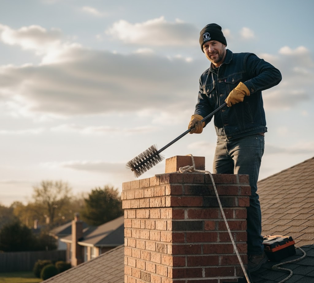 Chimney cleaning service