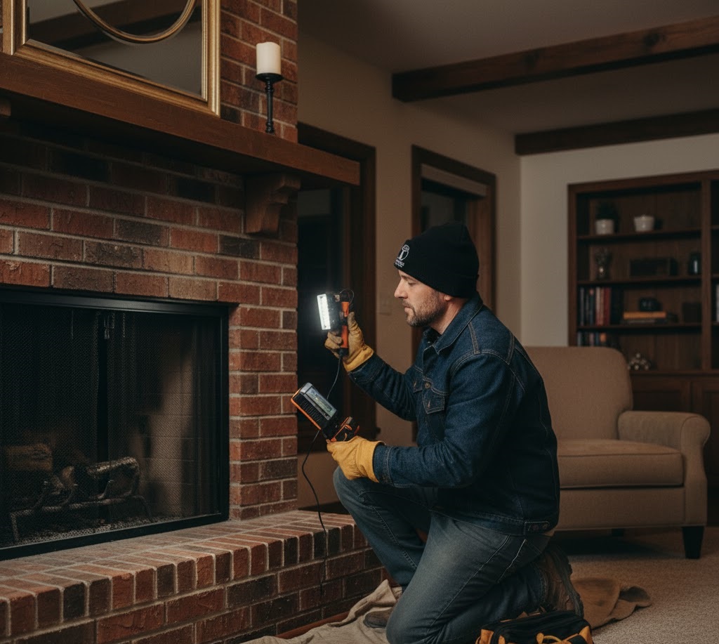 Chimney inspection service